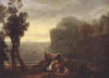 Panorama con Aci y Galatea  Claude Lorrain 1657